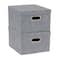 Household Essentials Storage Bins with Lids, 2ct.